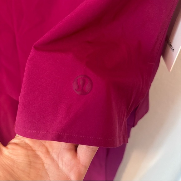Lululemon Rare 2 in 1 HR Tennis Skirt Tight 25 inch Size 8 Color Magenta MGPR - Picture 5 of 7